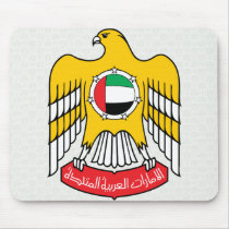 Uae Coat of Arms detail Mousepad