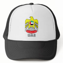 Uae Coat of Arms Trucker Hats
