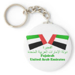 UAE & Fujairah Flag Tiles keychains