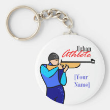 UAthlete Standing Rifle Shooting Key Chain