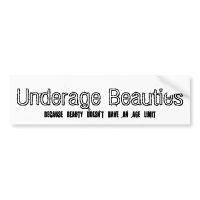 UB motto bumper sticket Bumper Stickers by UnderageBeauties