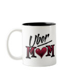 Uber Mum Red Mugs