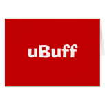 uBuff cards