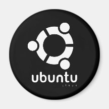 Ubuntu Linux Open Source Fridge Magnet