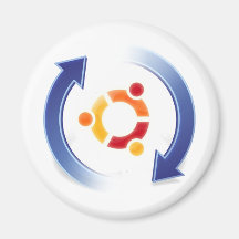 ubuntu-update imã de geladeira