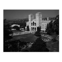 UCLA Class Change, from Old Physics Building, 1966 Post Card