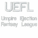 UEFL Text Embroidered Polo embroidered shirts