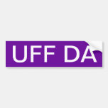 UFF DA BUMPER STICKERS