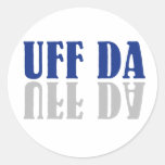 UFF DA STICKER