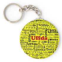 Uffda Keychain