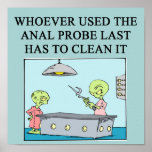 ufo abduction joke posters