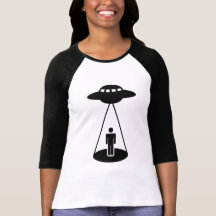 UFO Abduction Tee Shirts