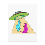 UFO Beams Up Dinosaurs