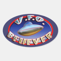 UFO Believer Sticker