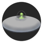 UFO (black) stickers