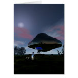 UFO Cattle Mutilation Card