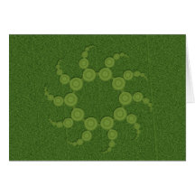 UFO Crop Circles Cards