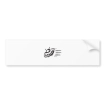 UFO - Flying Saucer - Spaceship Bumper Sticker