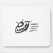 UFO - Flying Saucer - Spaceship Mousepads