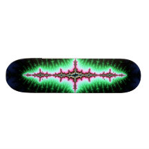 UFO Fractal Abstract Design Skate Deck