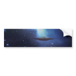 UFO galaxies Bumper Stickers