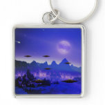 UFO galaxies Keychain