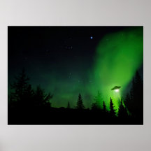 UFO in Alaskan skies Posters