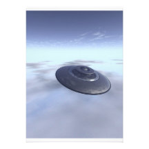 UFO in Flight Invitation