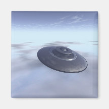 UFO in Flight Magnet