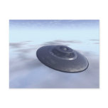 UFO in Flight Postcard