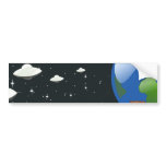UFO Invasion Bumper Sticker bumper stickers