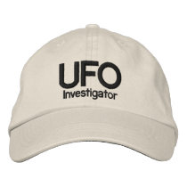UFO Investigator Embroidered Hat