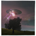 UFO Over Powerlines 2 American MoJo Napkins