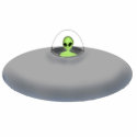 UFO photo sculpture keychain photo sculptures