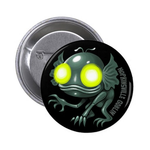 UFOLOGY: Hopkinsville Goblin Pinback Buttons