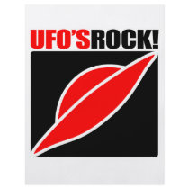 UFO's Rock! Full Color Flyer
