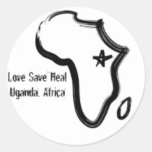 Uganda, Africa sticker