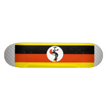 Uganda Flag Skateboards