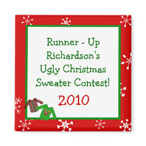 Ugly Christmas Sweaters Small Sweaters Magnets