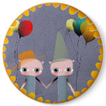 Ugly funny insect friendship Button by Rupydetequila Ugly funny insect friendship Button