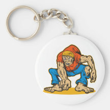 ugly hunchback pointing at you key chain
