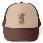 Ugly Monkey with Flower and Bug (Hat)
