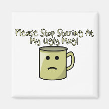 Ugly Mug Refrigerator Magnet