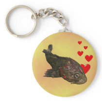 Ugly Rock Fish (Irish Lord) Keychain