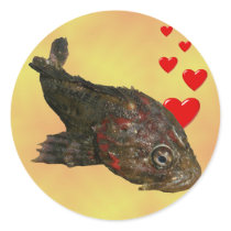 Ugly Rock Fish (Irish Lord) Stickers