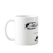 UH1 Huey Blueprint (Iriquois) Mugs