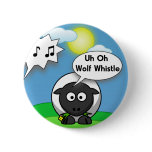 UhOh Wolf Whistle buttons