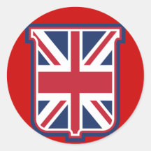 UJ_Escutcheon Round Sticker