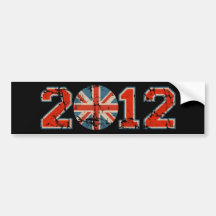 UK 2012 BUMPER STICKER