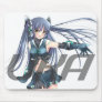 UK Anime Network white mouse pad